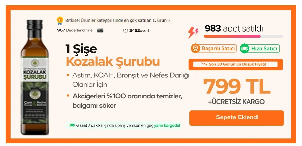 1 Şişe Kozalak Şurubu (seçili)